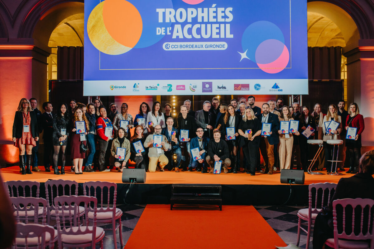 CCI Bordeaux – Trophées de l’Accueil 2023 : les champions de l’accueil des touristes